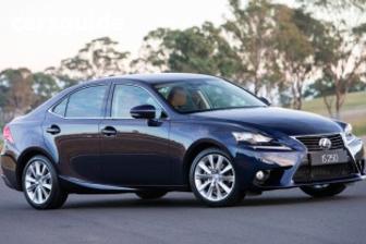 White 2013 Lexus IS250 Sedan Luxury