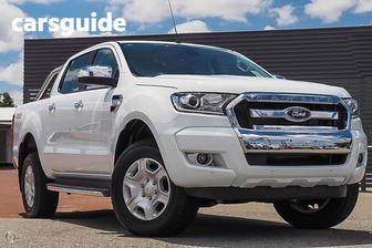 White 2018 Ford Ranger Dual Cab Utility Xlt 3.2 (4X4) (5 Yr)