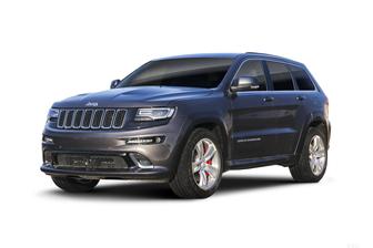 Red 2016 Jeep Grand Cherokee Wagon Srt Night Edition