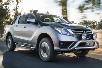 Black 2019 Mazda BT-50 Dual Cab Utility Gt (4X4) (5Yr)