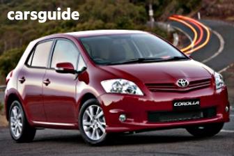 Grey 2011 Toyota Corolla Hatchback Ascent Sport