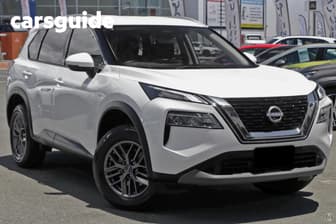 White 2025 Nissan X-Trail Wagon St (4Wd)