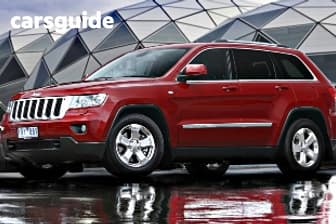 Silver 2012 Jeep Grand Cherokee Wagon Laredo (4X4)
