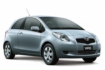 Black 2009 Toyota Yaris Hatchback Yr