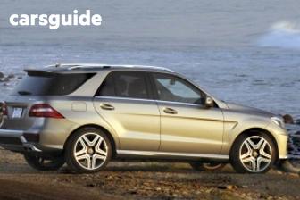 White 2013 Mercedes-Benz ML350 Wagon Cdi Bluetec (4X4)