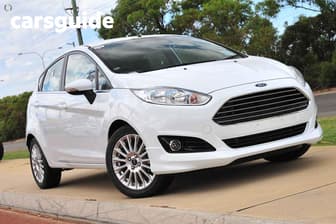 White 2018 Ford Fiesta Hatchback Sport