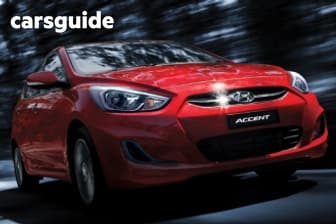 Red 2019 Hyundai Accent Sedan Sport