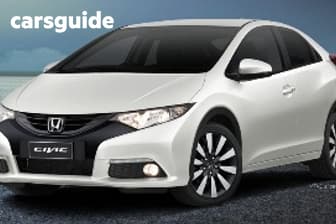 Red 2014 Honda Civic Hatchback Vti-S