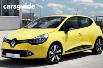 White 2015 Renault Clio Hatchback Expression