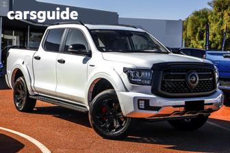 White 2026 GWM Cannon Alpha Dual Cab Utility Ultra Phev (4X4)