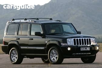 Gold 2008 Jeep Commander Wagon Limited