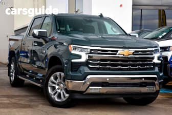Grey 2026 Chevrolet Silverado Crew Cab Pickup 1500 Ltz Premium