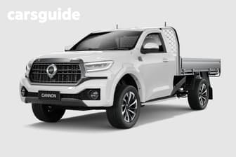 White 2026 GWM Cannon Cab Chassis Premium (4X2)
