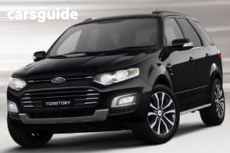 White 2014 Ford Territory Wagon Ts (4X4)
