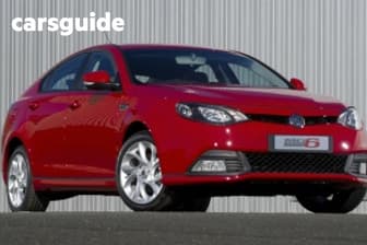 Orange 2015 MG MG6 Sedan Magnette Comfort