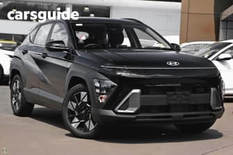 Black 2025 Hyundai Kona Wagon