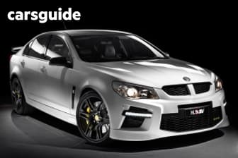 Red 2014 HSV GTS Sedan