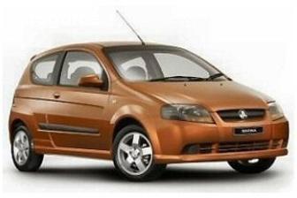 White 2008 Holden Barina Hatchback