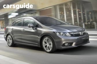 Grey 2012 Honda Civic Sedan Vti-L