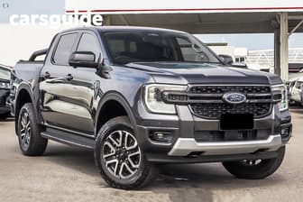 Grey 2024 Ford Ranger Double Cab Pick Up Sport 3.0 (4X4)