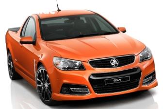 White 2014 Holden UTE Utility Ss-V