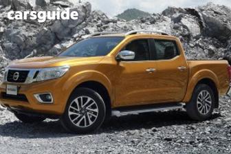 Silver 2015 Nissan Navara Dual Cab Utility St-X (4X4)