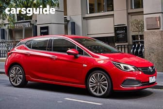 Silver 2018 Holden Astra Hatchback Rs
