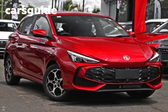 Red 2026 MG MG3 Hatchback Excite