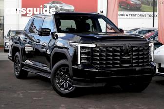 Black 2026 MG Mgu9 Ute Tray BLACK EDITION 4X4