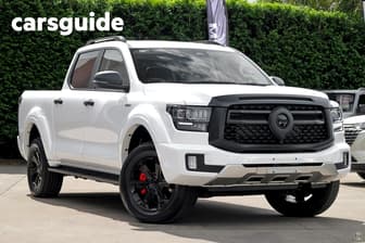 White 2026 GWM Cannon Alpha Dual Cab Utility Ultra Phev (4X4)