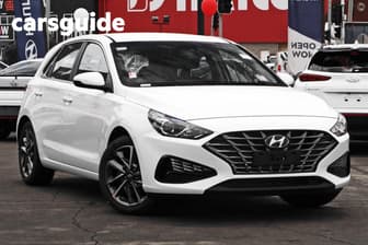 White 2023 Hyundai I30 Hatchback Active