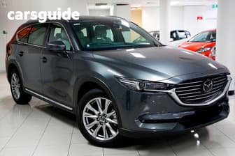 Grey 2018 Mazda CX-8 Wagon Asaki (Awd)
