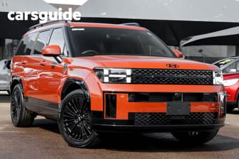 Orange 2026 Hyundai Santa FE Wagon Hev (Awd)