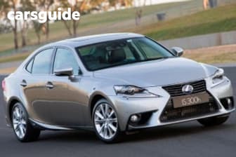 Silver 2015 Lexus IS300H Sedan Luxury Hybrid