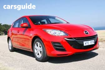 Silver 2009 Mazda 3 Hatchback Maxx