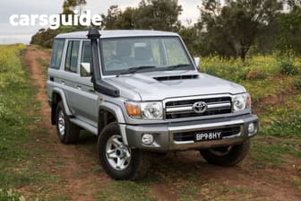 White 2022 Toyota Landcruiser Wagon Gxl