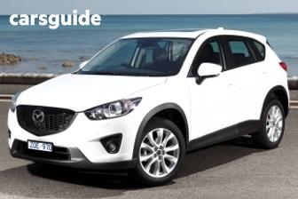 Blue 2014 Mazda CX-5 Wagon Maxx Sport (4X4)