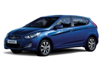 White 2012 Hyundai Accent Hatchback Active