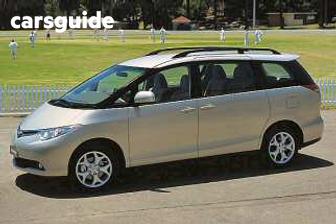 Silver 2007 Toyota Tarago Wagon Glx V6