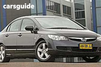 White 2007 Honda Civic Sedan Vti-L