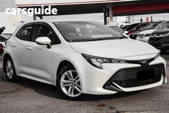 White 2019 Toyota Corolla Hatchback Ascent Sport