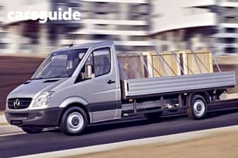 White 2011 Mercedes-Benz Sprinter Cab Chassis 316Cdi Mwb