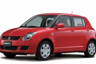 Green 2010 Suzuki Swift Hatchback