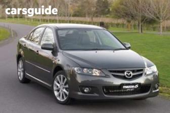 Red 2005 Mazda 6 Hatchback Luxury Sports