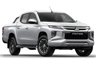 White 2024 Mitsubishi Triton Double Cab Pick Up Glx-R