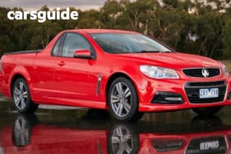 Green 2015 Holden UTE Utility Sv6