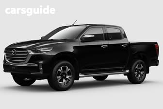 White 2023 Mazda BT-50 Dual Cab Pick-up Gt (4X4)