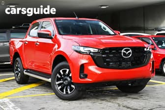 Red 2025 Mazda BT-50 Dual Cab Pick-up Xtr (4X4)
