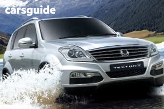 Silver 2014 Ssangyong Rexton Wagon Sx (4X4)