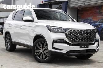 White 2026 KGM Rexton Wagon Ultimate Sport Pack (4Wd)